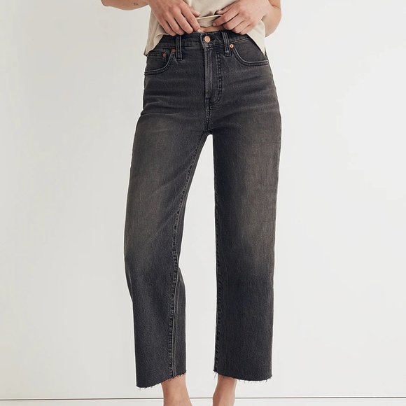 Madewell Denim - Madewell The Tall Perfect Vintage Wide-Leg Crop Jean Size 28T